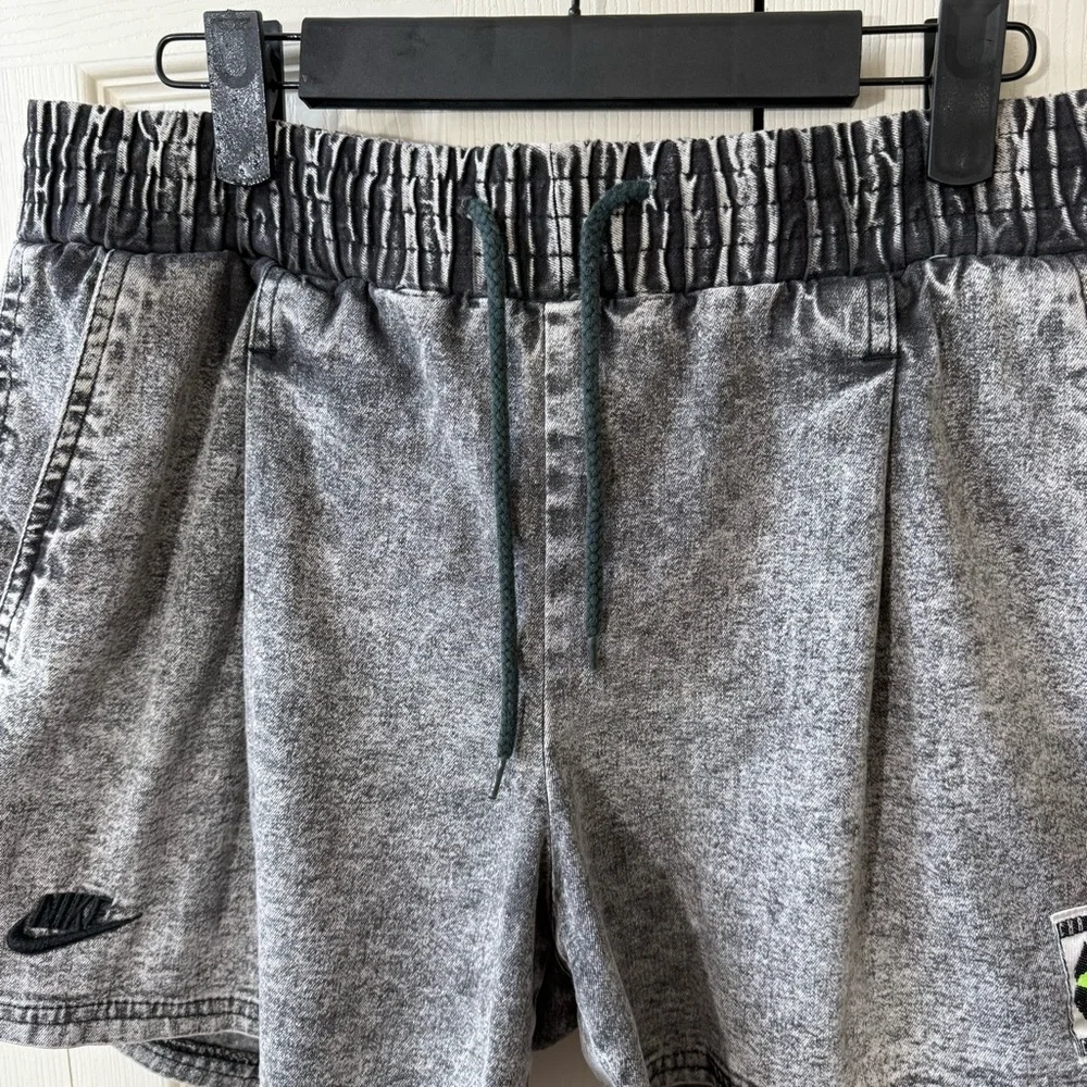 Nike Vintage Andre Agassi Challenge Court Acid Wash Denim Shorts Men Size Medium